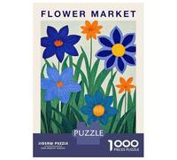 Puzzle Per Adolescenti 1000 Pezzi Dublin Flower Market Print Puzzle Per Adulti Gioco Per Famiglie Corsa Di Velocità Manuale Compleanno 70x50cm/1000pcs