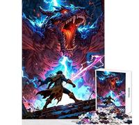 Puzzle per adolescenti 1000 pezzi Duel of Destiny Giocattolo educativo Ottimi regali e giocattoli Giochi divertenti Migliorano l'amore tra coppie (dimensioni 38x26cm)