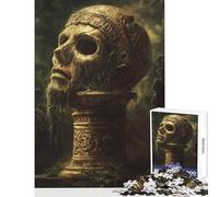 Puzzle per adolescenti 1000 pezzi Echi di un'era dimenticata Decorazione per la casa Giocattoli Regalo divertente Gioco pratico Interessante Riduzione dello stress Dimensioni 38x26cm