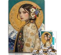 Puzzle per adolescenti 1000 pezzi Elegante dea della montagna, sfida difficile antistress Ogni pezzo è unico Gioco divertente e stimolante per tutta la famiglia 38x26cm