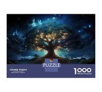 Puzzle Per Adolescenti 1000 Pezzi Enchanted Forest Night Sky Puzzle Per Adulti Gioco Pratico Decorazione Perfetta Compleanni E Regali 70x50cm/1000pcs