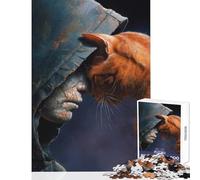 Puzzle per adolescenti 1000 pezzi Eternal Touch Giocattoli fai da te Ottimi regali e giocattoli Giochi per famiglie Migliorare l'amore tra coppie Dimensioni 38x26cm