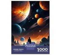 Puzzle Per Adolescenti 1000 Pezzi Explore The Universe Space Adventure Puzzle Per Adulti Gioco Pratico Decorazione Perfetta Compleanni E Regali 38x26cm/1000pcs