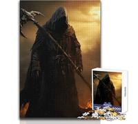 Puzzle per adolescenti 1000 pezzi Falce mietitrice doppia faccia Gioco educativo per famiglie Decorazione perfetta Giocattolo Decorazione da parete Dimensioni 38x52cm