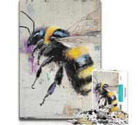Puzzle per adolescenti 1000 pezzi Fantasy Bee Puzzle per adolescenti, ideali come regali per tutta la famiglia, adatti per bambini dai 14 anni in su (dimensioni 38x26cm)