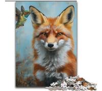 Puzzle per adolescenti 1000 pezzi Fantasy Fox, allena il tuo cervello e le tue mani, regali di compleanno unici per età 14+ dimensioni 50x75cm