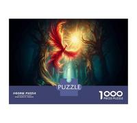Puzzle Per Adolescenti 1000 Pezzi Fantasy Phoenix Art Print-6 Puzzle Per Adolescenti Giocattoli Antistress Vacanza A Casa Ammazza Il Tempo Aiuta Ad Allenare Il Cervello 70x50cm/1000pcs