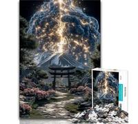 Puzzle per adolescenti 1000 pezzi Fantasy Torii Gate 1000 pezzi per adolescenti per giochi di ruolo impegnativi e giochi in famiglia 26x38cm
