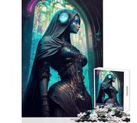 Puzzle per adolescenti 1000 pezzi Fede Decorazione per la casa Giocattoli Regalo Compleanno Gioco educativo Migliora l'amore tra coppie Dimensioni 38x26cm