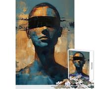 Puzzle per adolescenti 1000 pezzi Femme Fatale astratta Giocattolo educativo Regalo per compleanni Gioco per famiglie Lista dei desideri con Babbo Natale Dimensioni 38x52cm