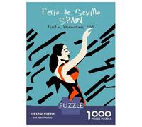 Puzzle Per Adolescenti 1000 Pezzi Feria De Sevilla Spain Puzzle Per Adulti Giocattolo Decorazione Da Parete Decorazione Perfetta Regali Unici Per Compleanno E Natale 52x38cm/1000pcs