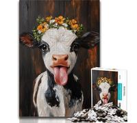 Puzzle per adolescenti 1000 pezzi Flamingo Queen, aiuta il cervello a esercitare giocattoli avvincenti per coltivare la pazienza Decorazione perfetta 38x26cm