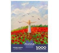 Puzzle Per Adolescenti 1000 Pezzi Flight of The Soul Puzzle Per Adolescenti Giochi Rilassanti Regali Per Donne Per Compleanno, Natale 70x50cm/1000pcs