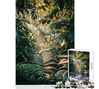 Puzzle per adolescenti 1000 pezzi Foresta pluviale tropicale Decorazione per la casa Giocattoli Regalo di compleanno Giochi rilassanti Interessanti Riduzione dello stress Dimensioni 50x75cm