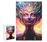 Puzzle per adolescenti 1000 pezzi Galactic Goddess Ritratto Puzzle per adulti Giochi di pensiero Decorazione per la casa Attività divertenti a casa 1000 pezzi
