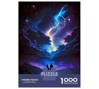 Puzzle Per Adolescenti 1000 Pezzi Galactic Lightning Strike Puzzle Per Adulti Giocattolo Decorazione Da Parete Migliora La Memoria Regali Di Natale Compleanno 52x38cm/1000pcs