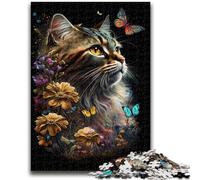Puzzle per adolescenti 1000 pezzi Gattino carino Aiuta il cervello a esercitare Giocattoli avvincenti per coltivare la pazienza Decorazione perfetta 50x75cm