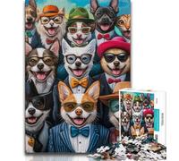 Puzzle per adolescenti 1000 pezzi Gatto felice, sfida difficile antistress Ogni pezzo è unico Gioco divertente e stimolante per tutta la famiglia (38x26cm)