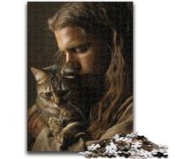 Puzzle per adolescenti 1000 pezzi Gesù allena il tuo cervello e le tue mani Interazione genitore-figlio per età 14+ 38x26cm