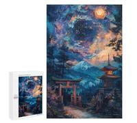 Puzzle per adolescenti, 1000 pezzi giapponesi Torii Painting Puzzle, decorazione da parete, decorazione per la casa, 1000 pezzi