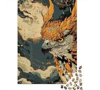 Puzzle Per Adolescenti 1000 Pezzi Golden Eagle Art Print-1 Puzzle Per Adulti Giochi Per Famiglie Vacanza in Casa Passatempo Per Compleanno, Natale 38x26cm/1000pcs