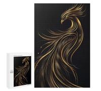 Puzzle per adolescenti, 1000 pezzi, Golden Phoenix Puzzles per adulti, giochi di relax difficili, gioco educativo, 1000 pezzi