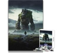 Puzzle per adolescenti 1000 pezzi Golem di pietra Gioco educativo per famiglie Decorazione perfetta Giocattolo Decorazione da parete Dimensioni 38x26cm