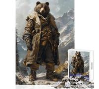 Puzzle per adolescenti 1000 pezzi Gorilla Fighter Decorazione per la casa Giocattoli Regalo di compleanno Gioco per famiglie Adatto per la decorazione del desktop Dimensioni 50x75cm