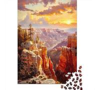 Puzzle Per Adolescenti 1000 Pezzi Grand Canyon Sunset Landscape Puzzle Per Adulti Giochi Rilassanti Un'opera D'arte Regali Di Natale E Compleanno 70x50cm/1000pcs