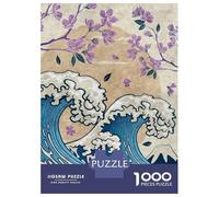 Puzzle Per Adolescenti 1000 Pezzi Great Wave Off Kanagawa (2) Puzzle Per Adulti Gioco Rompicapo Migliora La Memoria Aiuta Ad Allenare Il Cervello 52x38cm/1000pcs
