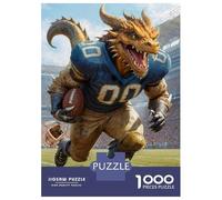 Puzzle Per Adolescenti 1000 Pezzi Gridiron Dragon Football Puzzle Per Adolescenti Giocattoli Antistress Vacanza A Casa Ammazza Il Tempo Aiuta Ad Allenare Il Cervello 70x50cm/1000pcs