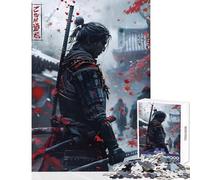 Puzzle per adolescenti 1000 pezzi Guerriero Spada Decorazione per la casa Giocattoli Regalo di compleanno Giochi rilassanti Interessanti Riduzione dello stress Dimensioni 38x26cm