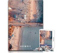 Puzzle per adolescenti 1000 pezzi Hawaii Analisi pratica del gioco e logica Regalo per compleanni Dimensioni 38x26cm