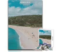 Puzzle per adolescenti 1000 pezzi Honolulu Rompicapo Giochi per famiglie Sfida difficile Giocattolo educativo Dimensioni 50x75cm