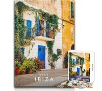 Puzzle per adolescenti 1000 pezzi Ibiza Isole Baleari Gioco educativo per famiglie Migliora la memoria Regali di Babbo Natale segreto Dimensioni 50x75cm