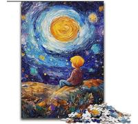 Puzzle per adolescenti 1000 pezzi Il piccolo principe del cielo notturno, allena il tuo cervello e le tue mani, regali di compleanno unici per bambini dai 14 anni in su dimensioni 50x75cm