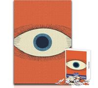 Puzzle per adolescenti 1000 pezzi Illustrazione dell'occhio che tutto vede Giocattoli Giochi educativi Sfida difficile Regali di Babbo Natale segreto Dimensioni 50x75cm