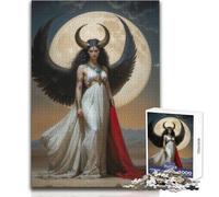 Puzzle per adolescenti 1000 pezzi Iside︰ Madre della magia e dei misteri Perfetto passatempo rilassante Giocattolo da gioco professionale dal taglio netto Dimensioni 38x26cm