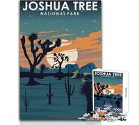 Puzzle per adolescenti 1000 pezzi Joshua Tree National Park Gioco educativo per famiglie per divertimento in famiglia Giocattolo educativo Dimensioni 38x26cm