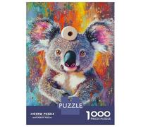 Puzzle Per Adolescenti 1000 Pezzi Koala's Colorful Moment Puzzle Per Adolescenti Giocattoli Antistress Vacanza A Casa Ammazza Il Tempo Aiuta Ad Allenare Il Cervello 70x50cm/1000pcs