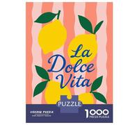 Puzzle Per Adolescenti 1000 Pezzi La Dolce Vita Lemons Puzzle Per Adulti Gioco Rompicapo Corsa Di Velocità Delle Mani Attività Divertenti A Casa 38x26cm/1000pcs