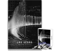 Puzzle per adolescenti 1000 pezzi Las Vegas Family Fun & Game Night Learning Educational Gift Birthday Size 50x75cm