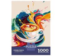 Puzzle Per Adolescenti 1000 Pezzi Latte Art Explosion Puzzle Per Adulti Gioco Rompicapo Decorazione Per La Casa Aiuta Ad Allenare Il Cervello 38x26cm/1000pcs