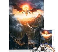 Puzzle per adolescenti 1000 pezzi L'eredità del drago giocattolo decorazione da parete idee regalo gioco rompicapo migliora l'amore tra coppie dimensioni 50x75cm