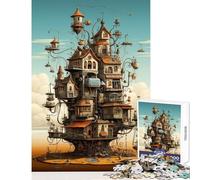 Puzzle per adolescenti 1000 pezzi L'invenzione del caffè Giocattoli antistress Idee regalo Gioco pratico Interessante riduzione dello stress Dimensioni 50x75cm