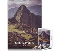 Puzzle per adolescenti 1000 pezzi Machu Picchu giocattolo gioco intellettuale migliora la memoria regali di compleanno dimensioni 50x75cm