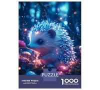 Puzzle Per Adolescenti 1000 Pezzi Magical Hedgehog Puzzle Fai Da Te Giocattoli Staycation Passatempo Regali Unici Di Compleanno E Natale 38x26cm/1000pcs