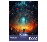 Puzzle Per Adolescenti 1000 Pezzi Magical Portal to Another World Puzzle Per Adulti Gioco Rompicapo Corsa Di Velocità Delle Mani Attività Divertenti A Casa 38x26cm/1000pcs