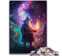 Puzzle per adolescenti 1000 pezzi Mago dell'arte Design vibrante e unico Esperienza di puzzle rilassante e stimolante 50x75cm