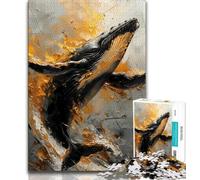 Puzzle per adolescenti 1000 pezzi Majestic Fantasy Whale 1000 pezzi per adulti è ideale come regalo per tutta la famiglia Adatto per e 14 75x50cm